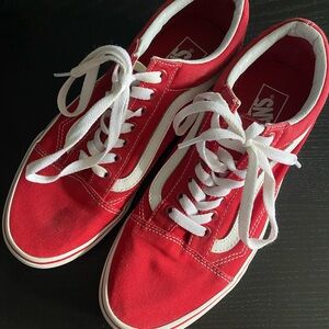 Vans Old Skool - Red & White